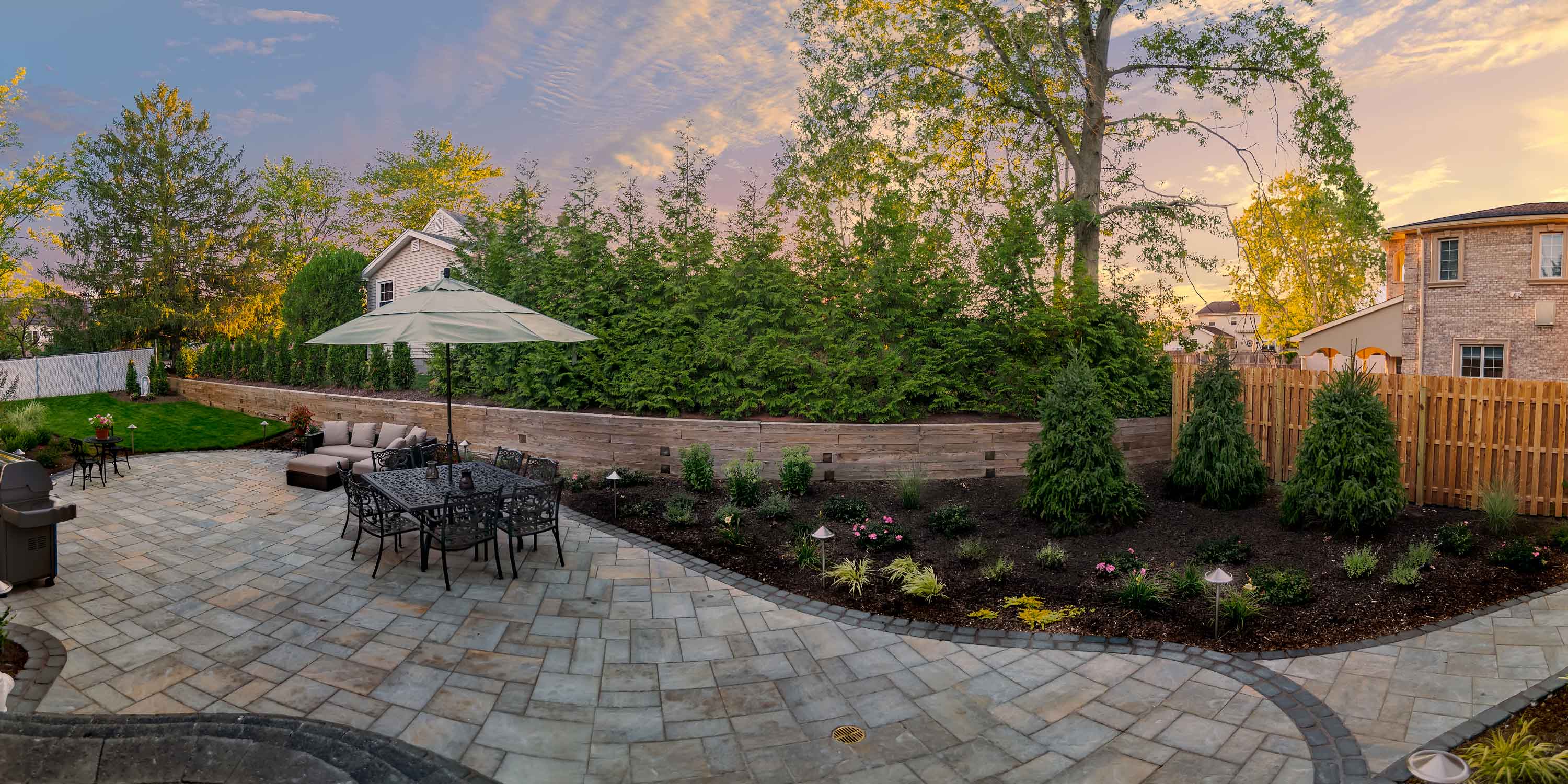 coastal source image of landscaping and lighting