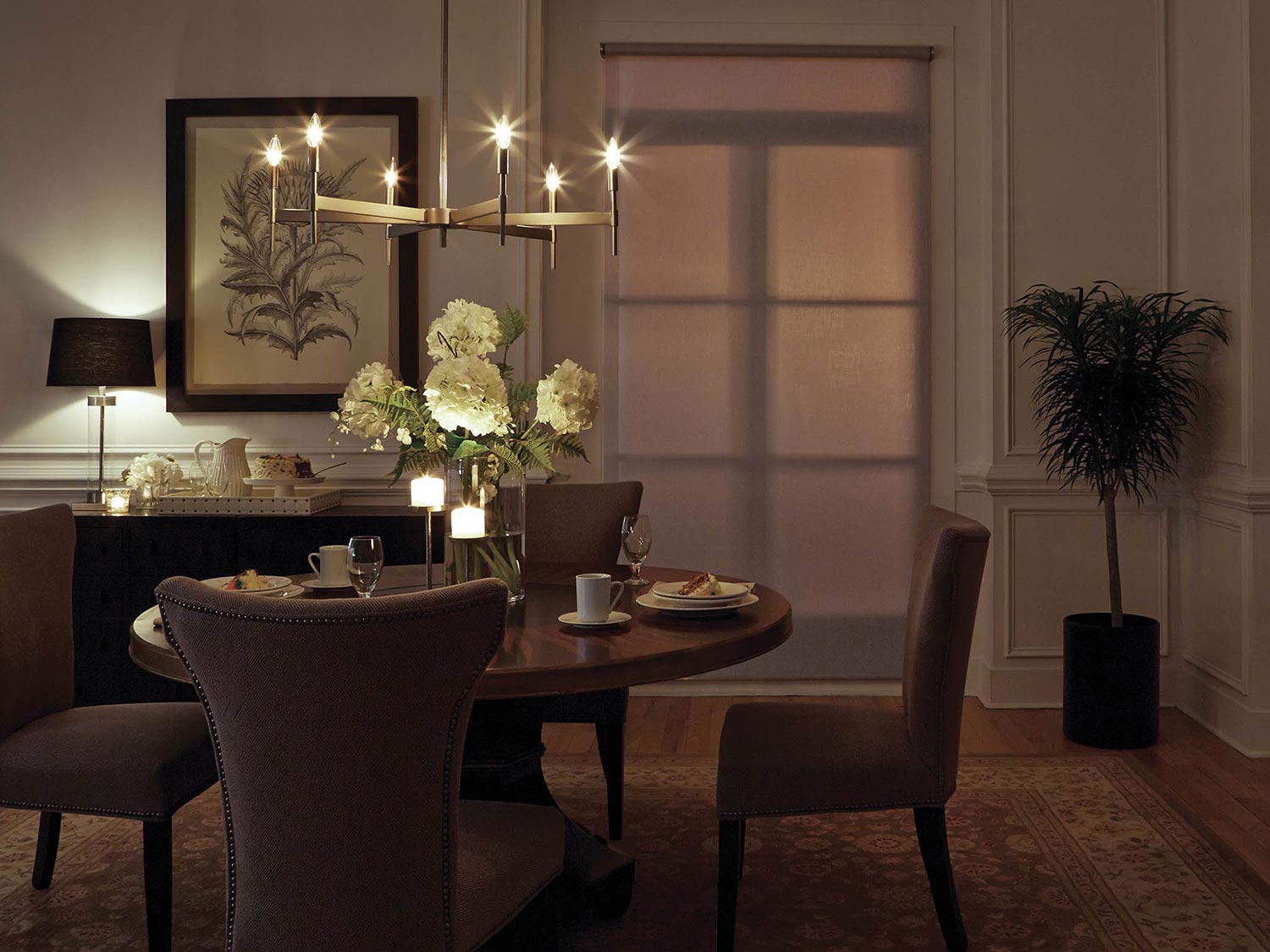 Lighting in dinning room