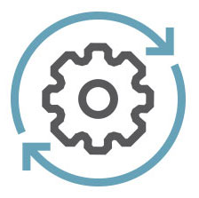 icon of gear spinning