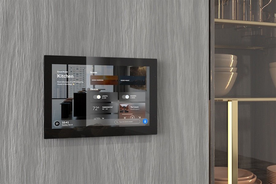  New Josh.ai touchscreen showing Kitchen smart device control settings